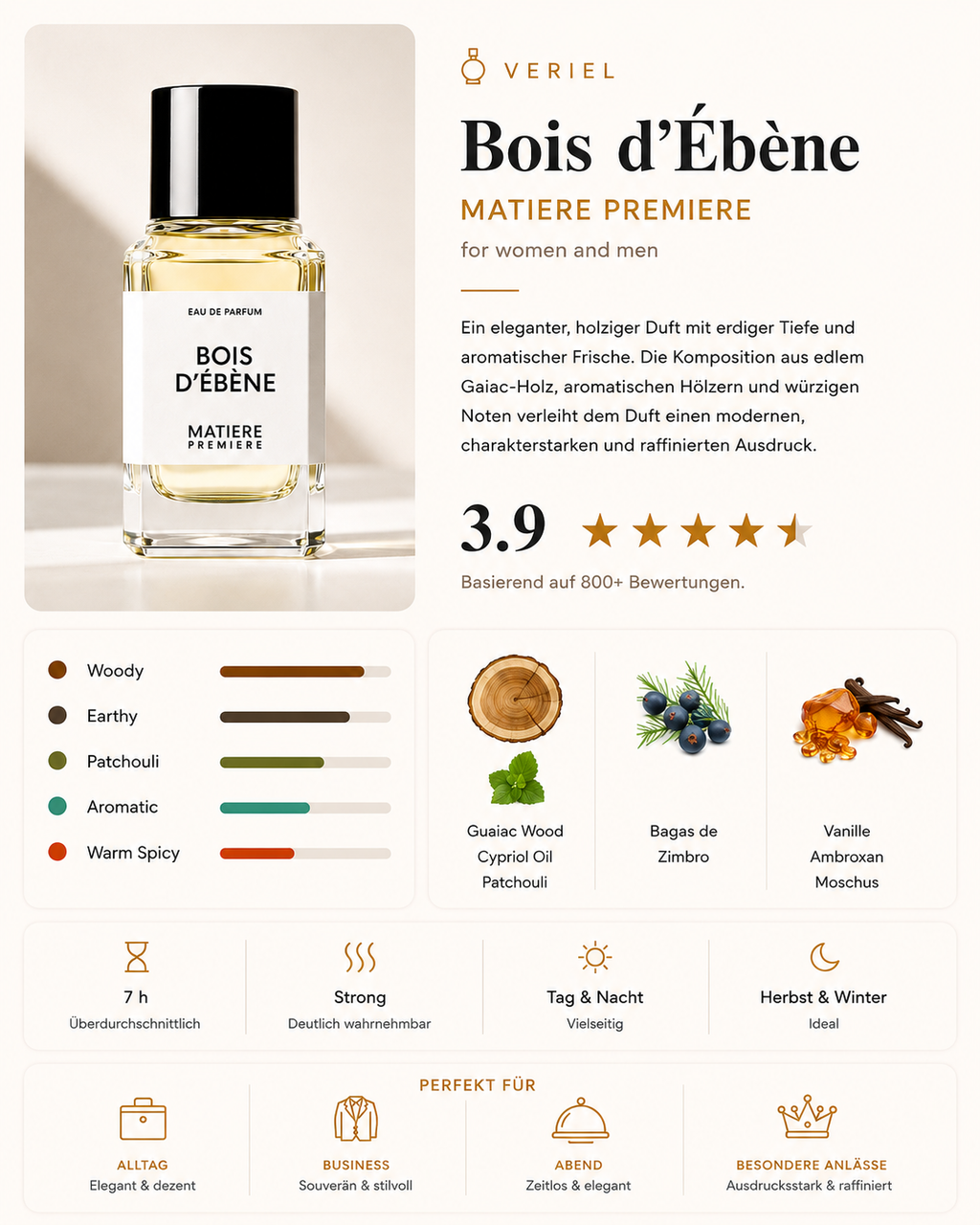 BOIS D'ÉBÈNE Duftprobe