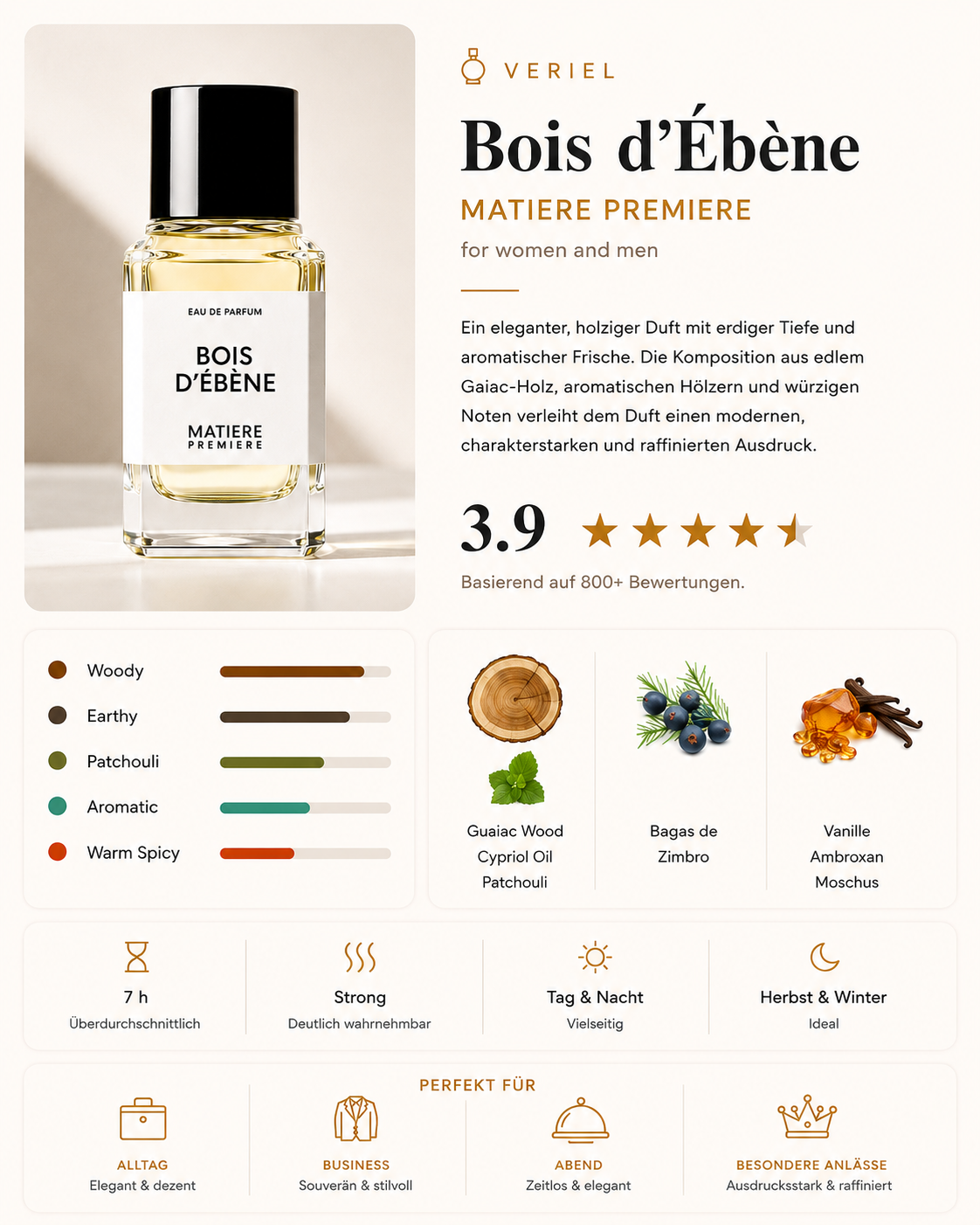 BOIS D'ÉBÈNE Duftprobe